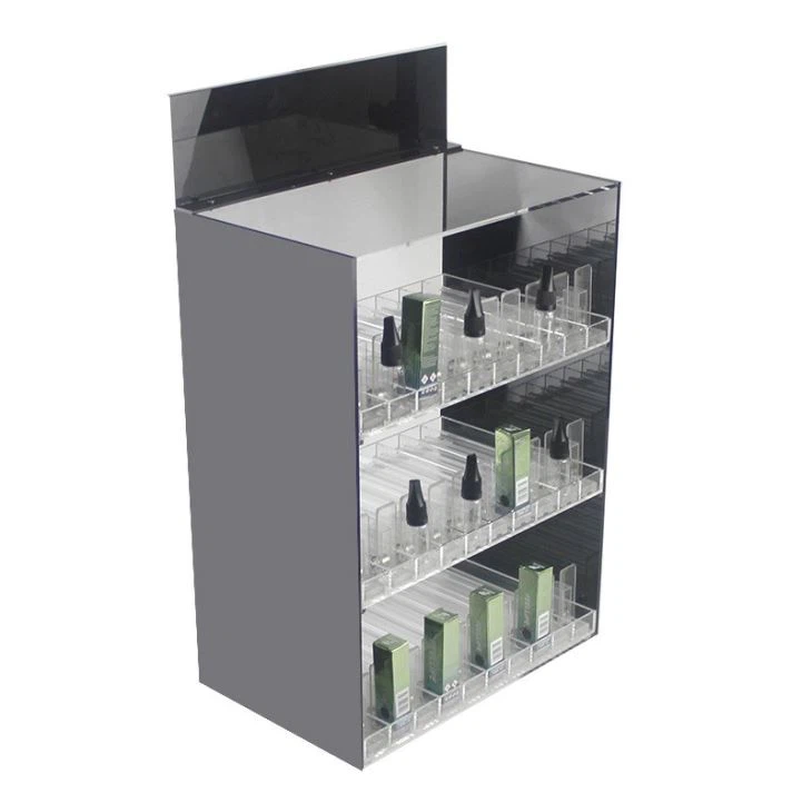 Factory Sale Of Acrylic Electronic Cigarette Display Stand With Custom Logo