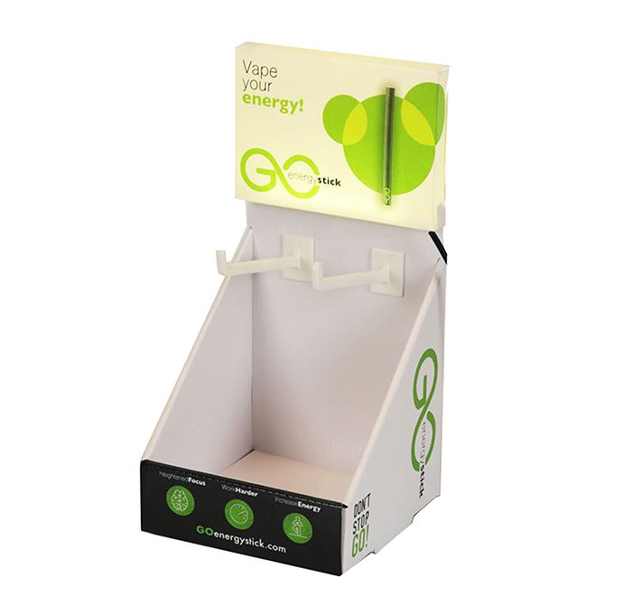 Cardboard Display Box With Acrylic Header