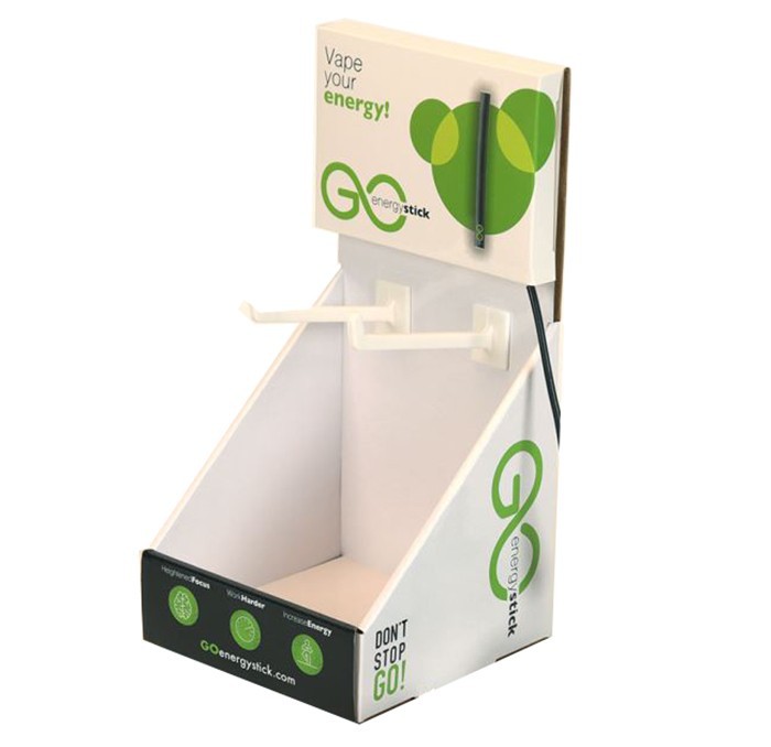 Cardboard Display Box With Acrylic Header