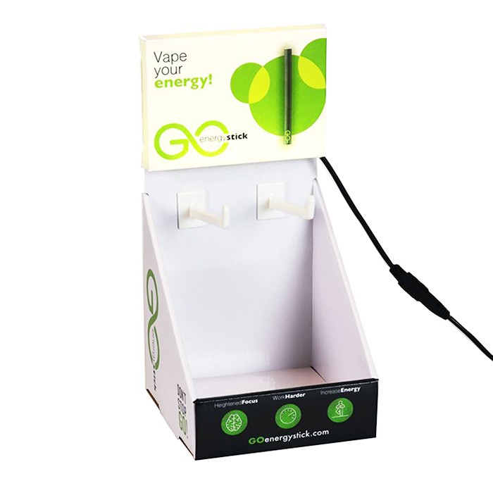 Cardboard Display Box With Acrylic Header